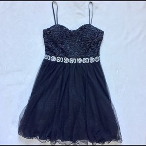 City Studio Black Prom/ Homecoming Dress